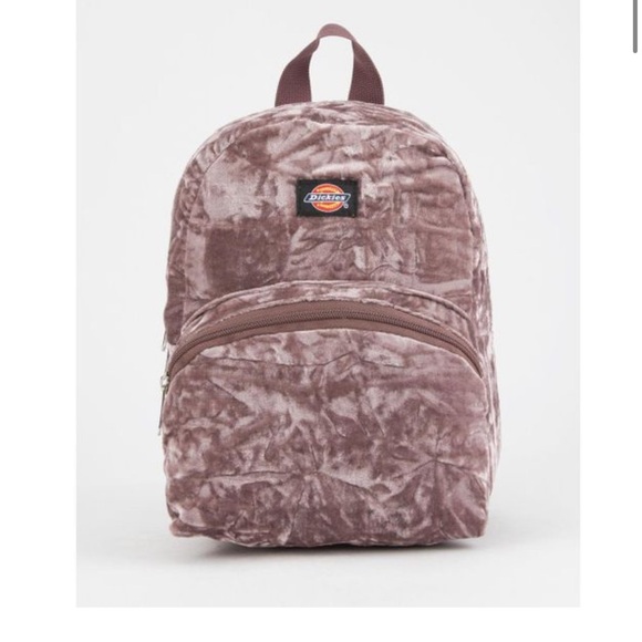 Dickies Crushed Velvet Mini Backpack - Picture 1 of 8